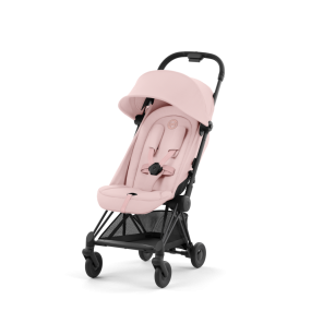 Cybex Buggy Coya Matt Black Peach Pink Light Pink