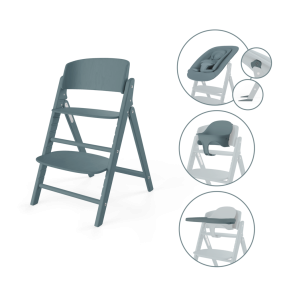 Cybex Click & Fold Kinderstoel 4 In 1 Stone Blue Mid Blue