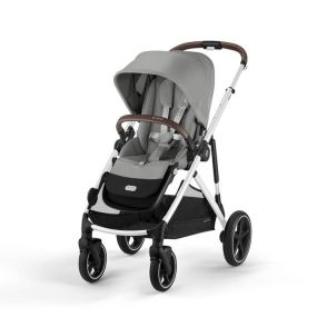 Cybex Kinderwagen Gazelle S Silver Stone Grey Mid Grey