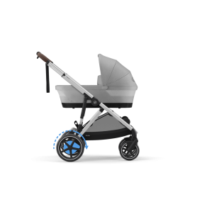 Cybex Kinderwagen 2 In 1 e-Gazelle S Silver Stone Grey Mid Grey