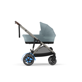 Cybex Kinderwagen 2 In 1 e-Gazelle S Taupe Stormy Blue Light Blue