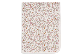 Jollein Deken Wieg Jersey 75x100cm Retro Flowers