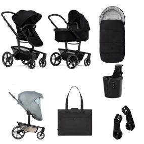 Joolz Kinderwagen Day5 Essential Newborn Bundel | Space Black