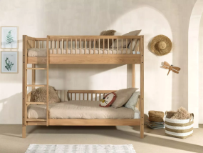 VIPACK Forrest Stapelbed 90 X 200 Cm Eik