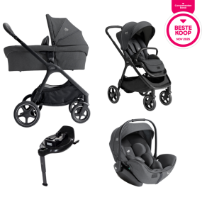 Joie Signature 4 in 1 Kinderwagen Finiti Ebony
