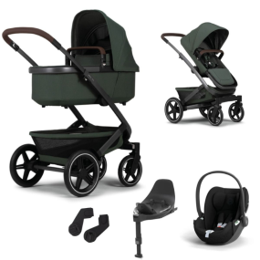 Joolz Kinderwagen 3 In 1 Geo3 Forest Green + Isofix Base 