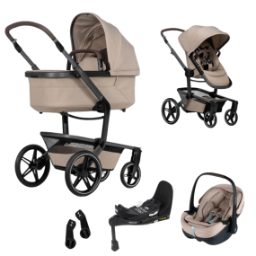 Joolz Kinderwagen 3 in 1 Day5 Sandy Taupe + Joolz Maxi-Cosi Groep 0 Autostoel Pebble 360 Pro + Isofix Base