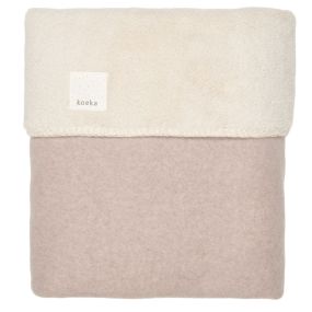 Koeka Ledikantdeken Denver Teddy Clay 100 x 150 cm