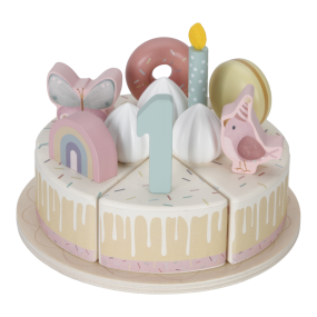 Little Dutch Verjaardagstaart Roze FSC