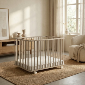 Bebies First Opvouwbare Baby Box Liam Clay Met Matras