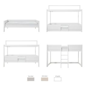 Lifetime 4 In 1 Bed In Combinatie Met Dakcontructie + Rolbodem