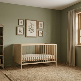 Born Lucky Lola Baby Bed Naturel