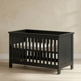 Born Lucky Meegroei Ledikant Tucson Zwart 70 x 140 cm