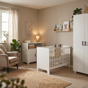 Cabino Babykamer Mila Wit 3 Delig