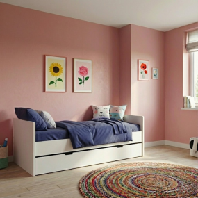 Born Lucky Tienerbed Napels & Lade Wit