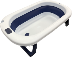 Bebies First Opvouwbaar Baby Badje Blauw 