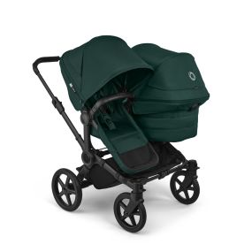 Bugaboo Donkey 6 Duo Kinderwagen Black | Fern Green