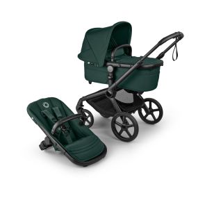 Bugaboo Kinderwagen 2 in 1 Fox 5 Renew Complete Black | Fern Green