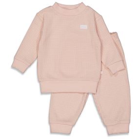 Feetje Pyjama Wafel Oud Roze Maat 68
