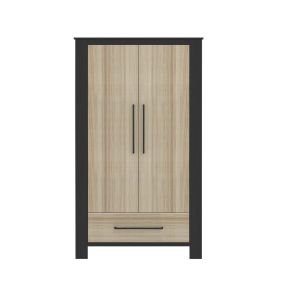 Cabino Kledingkast Zwart Oxford