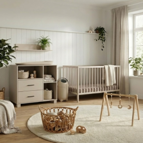 Born Lucky Babykamer Rio Clay + Open Bed Joep 2-Delig