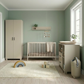 Born Lucky Babykamer Rio Clay + Open Bed Joep 3-Delig