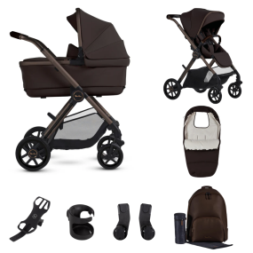 Silver Cross Kinderwagen 2 in 1 Reef 2 Special Edition Ganache + GRATIS Accessoire Pakket