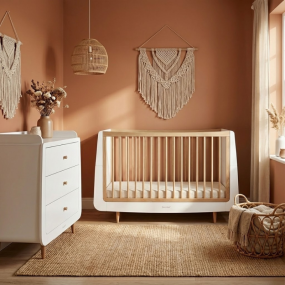 SnuzKot Skandi Babykamer 2-Delig Oak Natural Edit