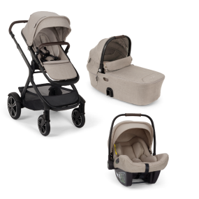 Nuna Kinderwagen 3 in 1 DEMI™ next Chateau (incl. Meerijdplankje) + Autostoel PIPA™ next