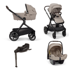 Nuna Kinderwagen 4 in 1 DEMI™ next Chateau (incl. Meerijdplankje) + Autostoel PIPA™ next + BASE™ curv