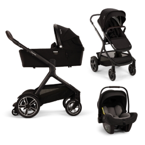 Nuna Kinderwagen 3 in 1 DEMI™ next Caviar (incl. Meerijdplankje) + Autostoel PIPA™ next
