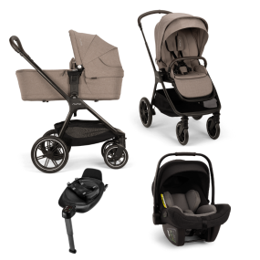 Nuna TRIV™ lx Kinderwagen 3 in 1 Cedar + Autostoel PIPA™ next + Isofix 360° Base Next