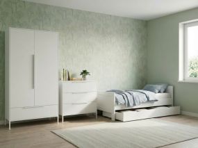 Born Lucky Tienerkamer Noel Wit 3 Delig Met Bed Met Lade