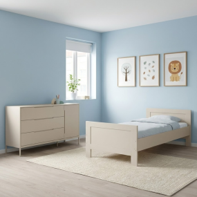 Tienerkamer Belmond Clay 2 Delig met Commode Belmond XL Clay