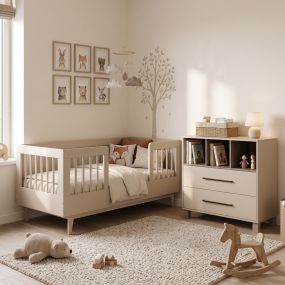 Cabino Peuterkamer Timo Clay 2 Delig met Commode Geneve