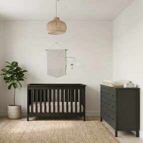 Cabino Meegroei Babykamer Bretagne Zwart 2 Delig