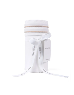 Poetree Kids Wieg Laken Chevron Light Camel (80x100cm)