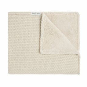 Baby's Only Wiegdeken Teddy Sky Warm Linen 70 x 95 cm