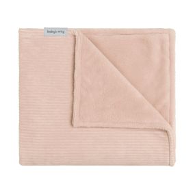 Baby's Only Ledikantdeken Teddy Sense Peach 100 x 135 cm