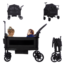 Cabino Bolderkar Waggie Zwart