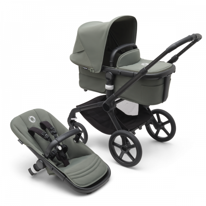 Regeneratief Nadeel Beschikbaar Bugaboo Kinderwagen 2 In 1 Fox 5 Compleet Black Forest Green | Baby &  Tiener Megastore