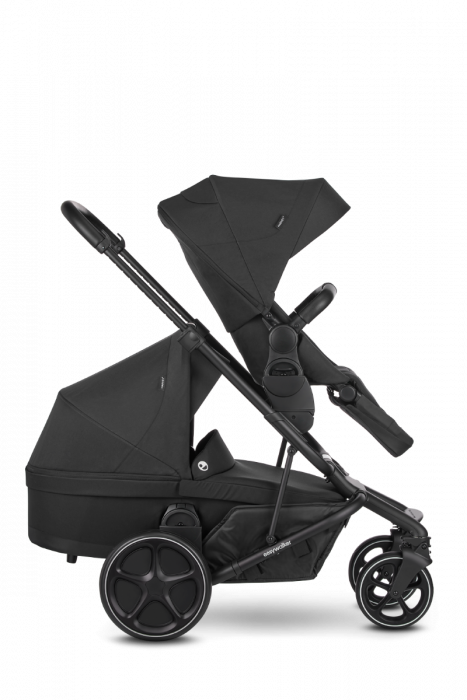 Easywalker Duo Kinderwagen Harvey³ Shadow Black | Baby \u0026 Tiener