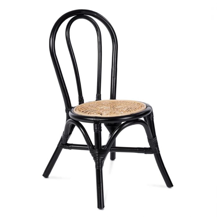 KidsDepot Rotan Stoel Webbing Ava Zwart | Baby \u0026 Tiener