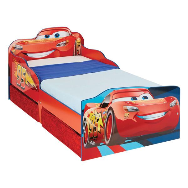 lager Smelten last Disney Cars McQueen Snuggle Time Bed Met Lades