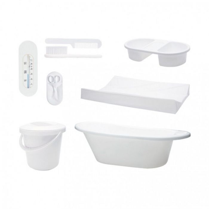 slachtoffers stad statisch Bébé-Basics Badset Wit Inclusief Badstandaard 103cm