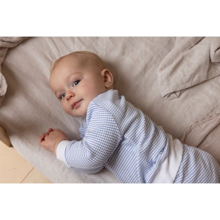 Feetje Pyjama Wafel Blauw Maat 80 Baby Tiener Megastore