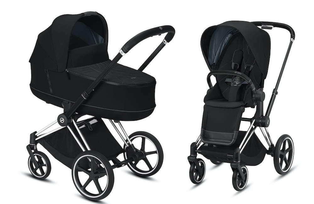 Cybex Priam Kinderwagen 2 In 1 Chrome Black Deep Black | Baby \u0026 Tiener  Megastore