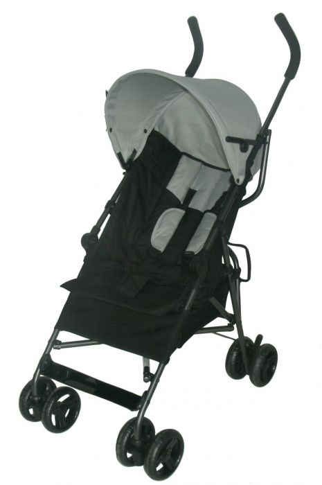 Bebies First Buggy Multi Zwart/Grijs