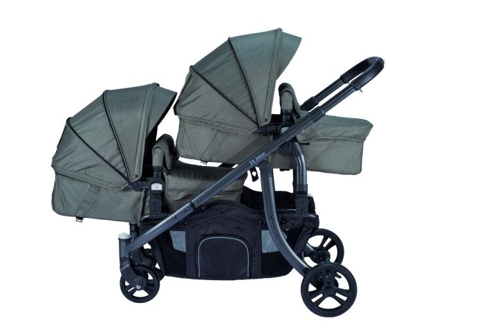 X Adventure Xline Duo Kinderwagen Emerald Green