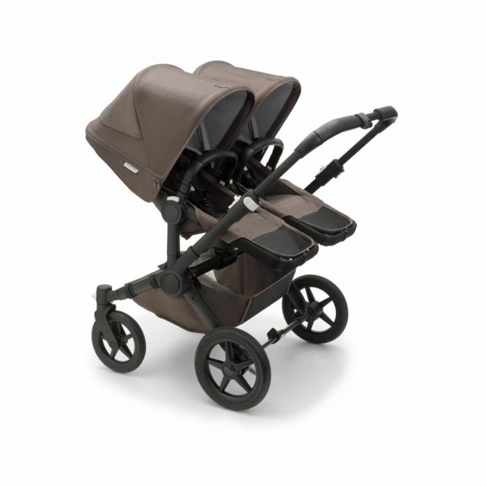 Bugaboo Donkey 5 Tweeling Kinderwagen Premium Mineral Black Taupe